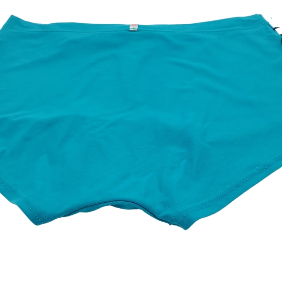 PINK Victoria's Secret Low Rise Lace Boyshort Women's Size Small Blue - Picture 11 of 11